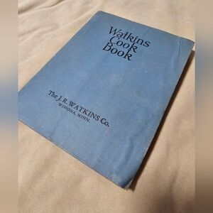 1945 Watkins Cook Book - Blue Cloth Cover